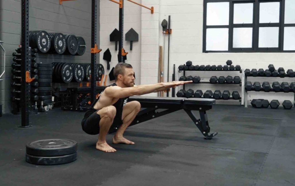 How to do the pistol squat in weight training?