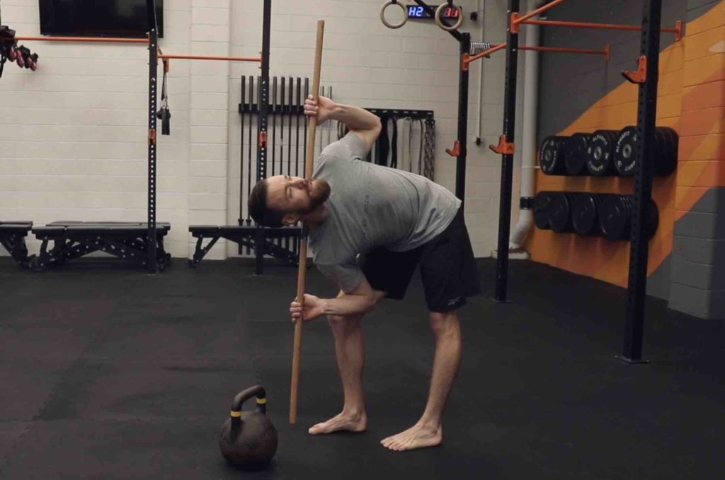 Master the kettlebell windmill exercise in 3 easy steps